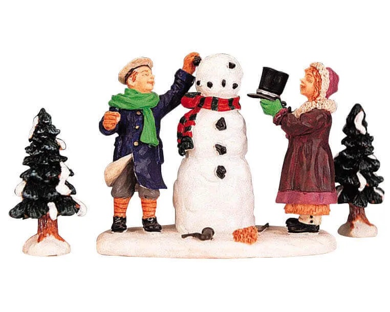 lemax-our-snowman-schneemann-winterfigur image 1