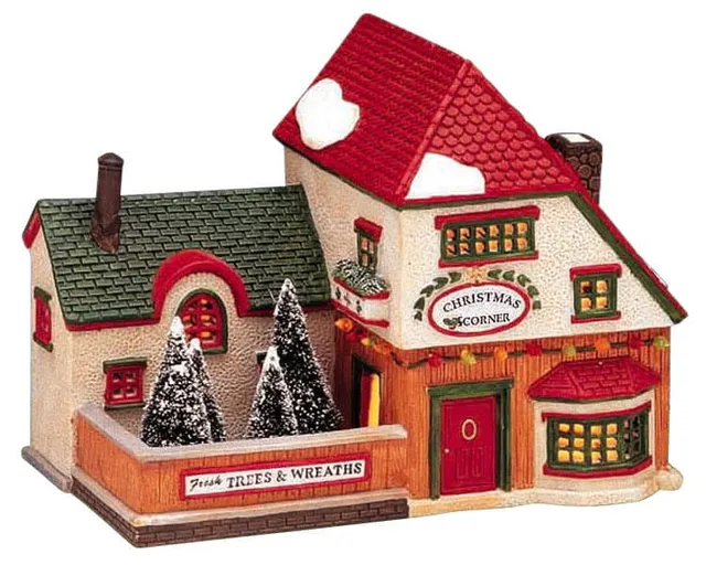 lemax-christmas-corner-weihnachtsdorf-szene image 1