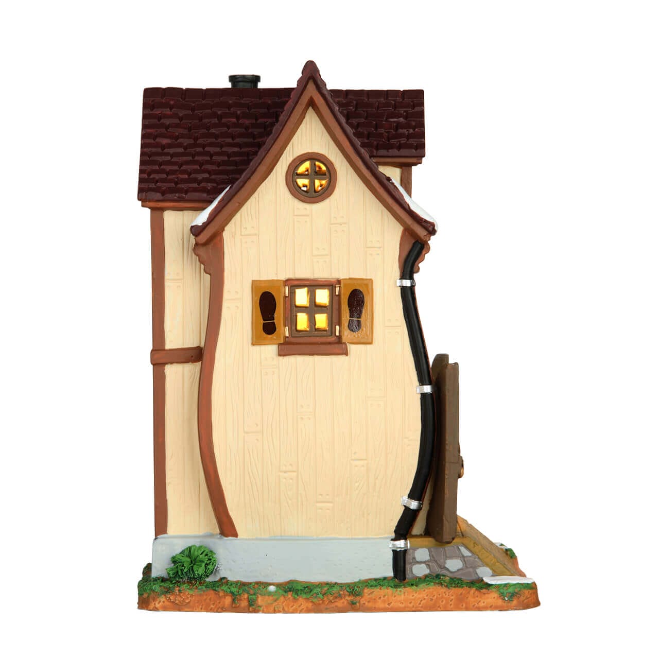 lemax-eli-s-cobbler-shoppe-miniatur-schuhmacherhaus-aus-harz-f-r-weihnachtsd-rfe image 2