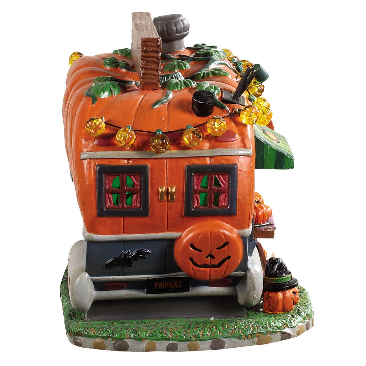 lemax-pick-me-pumpkin-wagon-spooky-town-k-rbis-anh-nger-beleuchtet image 3