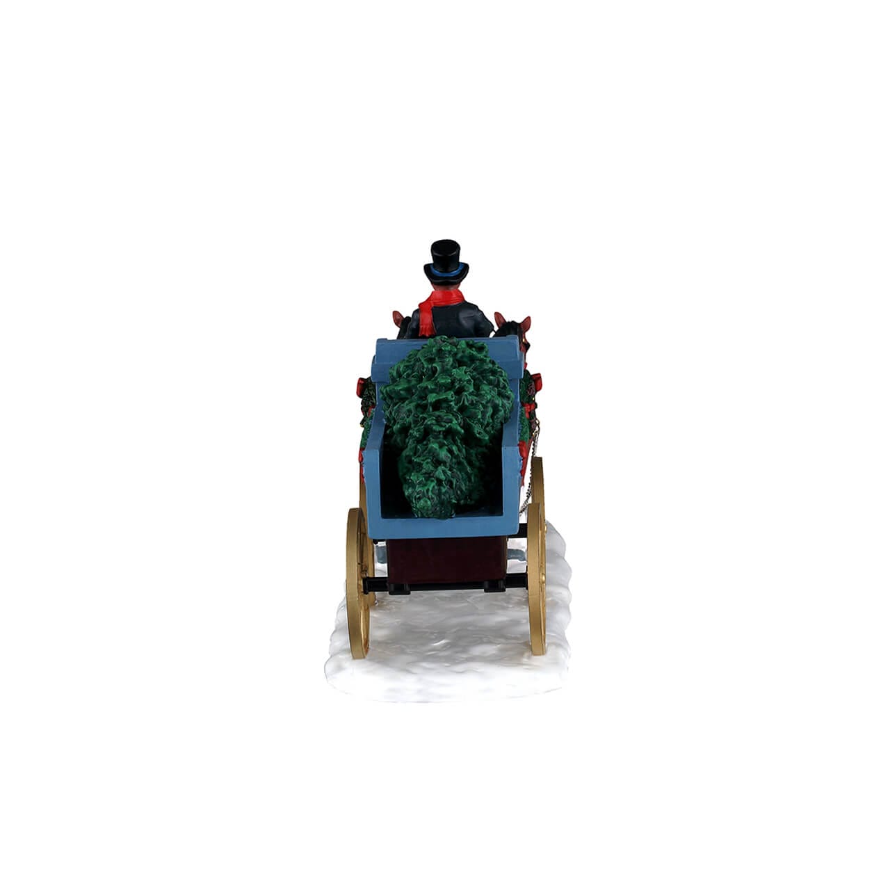 lemax-christmas-is-coming-pferdekutsche-mit-baum image 4