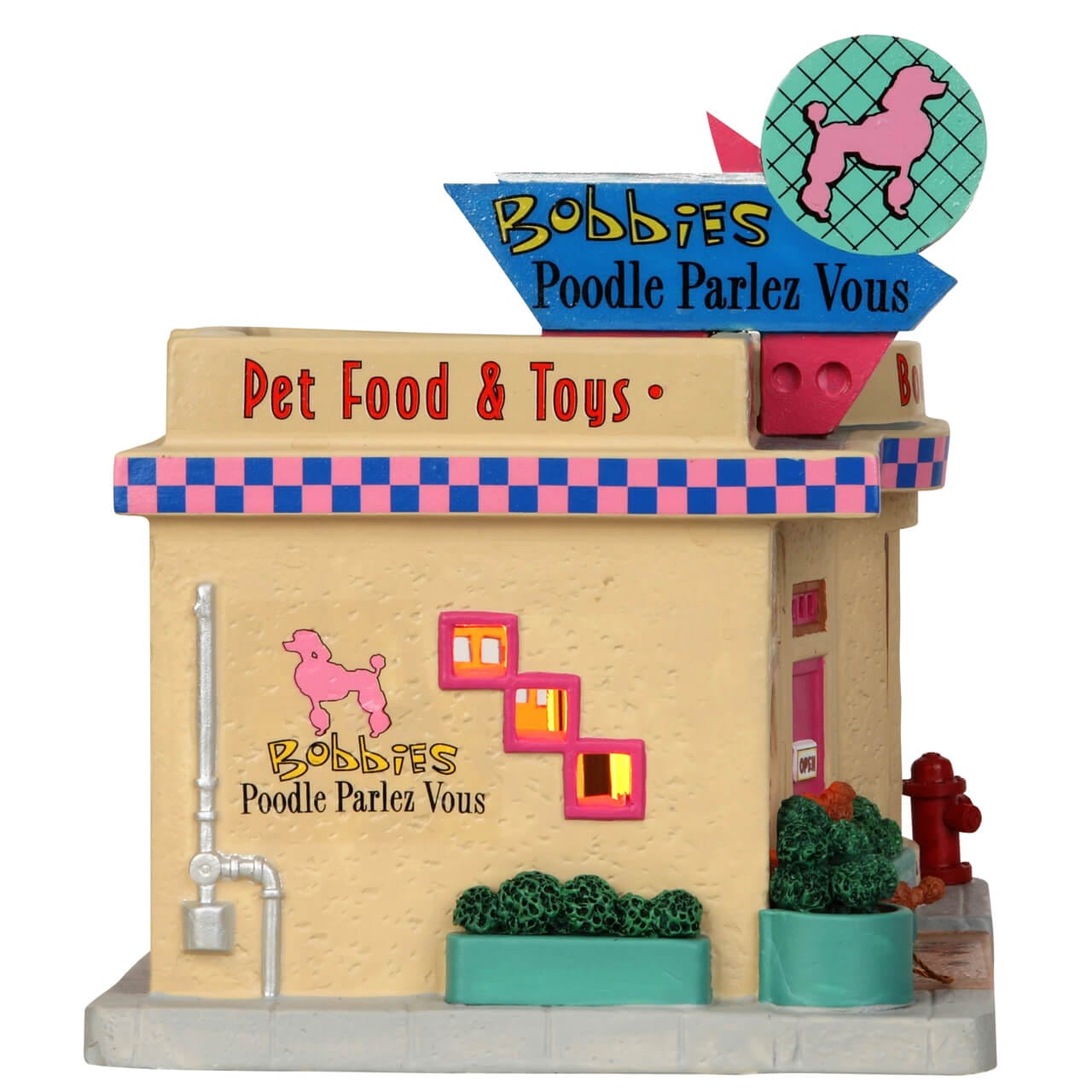 lemax-bobbies-poodle-parlez-vous-figur-shop image 2