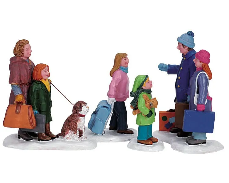 lemax-arriving-in-town-weihnachtsfigur-miniatur image 1