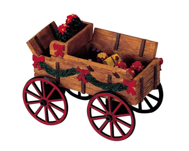 lemax-decorative-buckboard-miniatur-dekofigur image 1