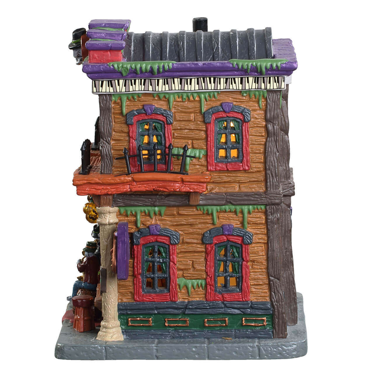 lemax-zombie-jazz-cafe-miniaturhaus-spooky-town image 3