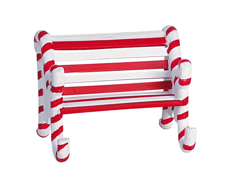 lemax-north-pole-park-bench-miniatur-parkbank-nordpol image 1