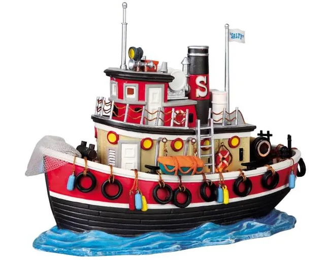 lemax-salty-the-tug-boat-miniatur-schleppschiff image 1