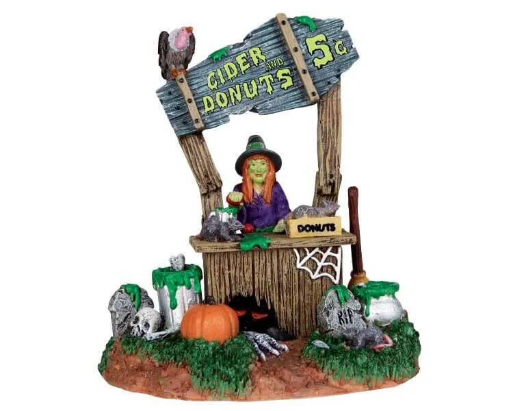 lemax-creepy-cider-stand-spooky-town-stand-figur image 1