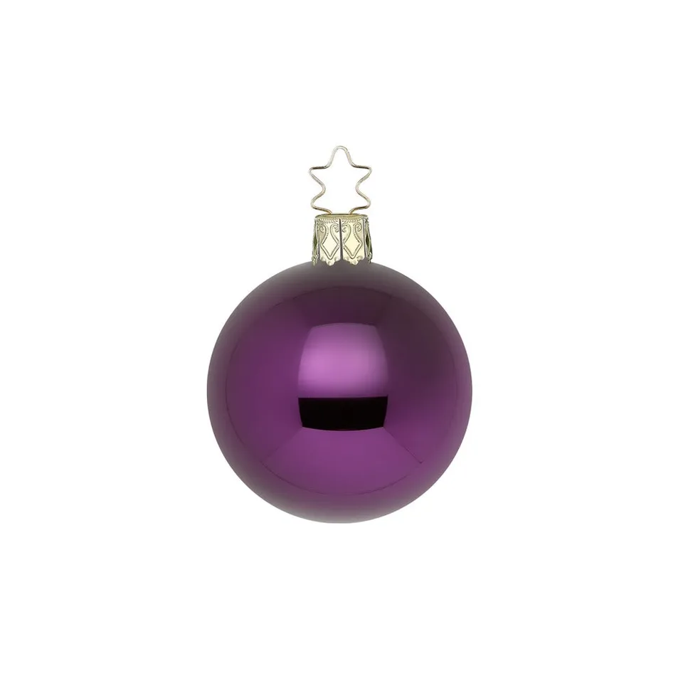 inge-glas-kugeln-christbaumkugel-royalviolett-glanz-10-cm image 1