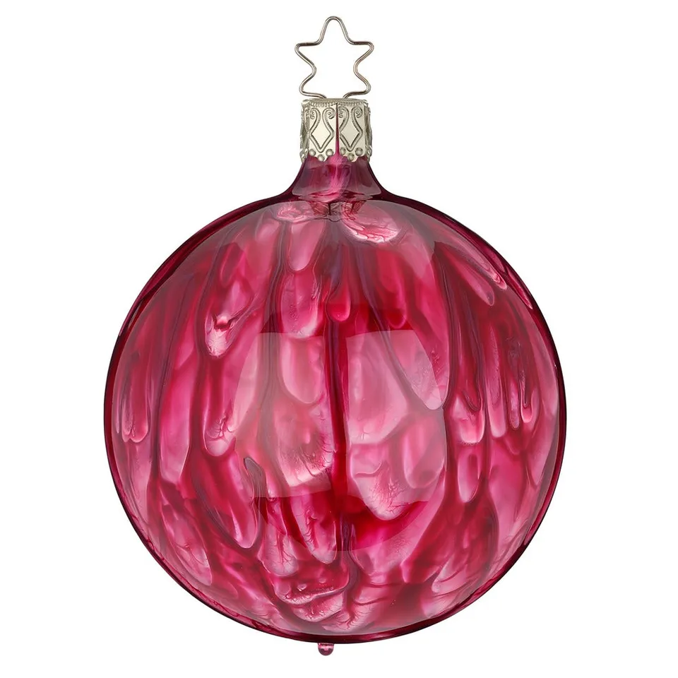 inge-glas-farbsymphonie-christbaumkugel-10-cm-rot image 1