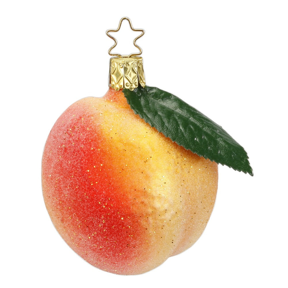 inge-glas-pfirsich-christbaumkugel-obst-7-cm image 1