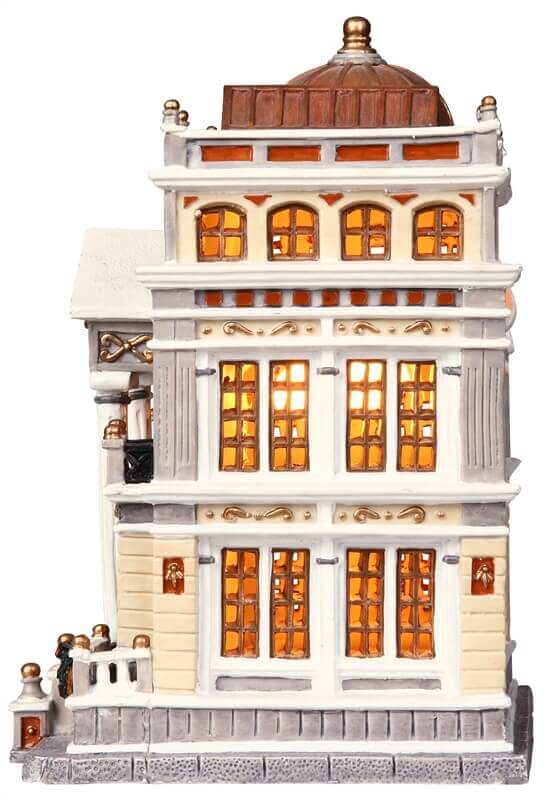 lemax-first-national-bank-beleuchtetes-dorfgeb-ude image 2