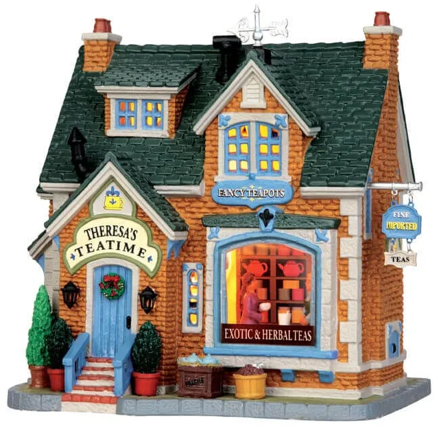 lemax-theresa-s-teatime-miniaturszene image 1