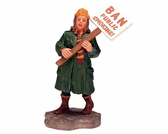 lemax-the-activist-miniaturfigur image 1