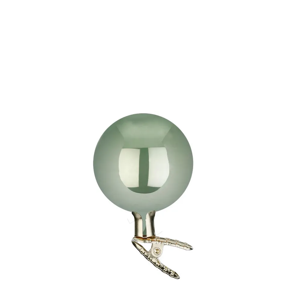 inge-glas-kugeln-auf-clip-christbaumkugel-salbei-opal-8-cm image 1