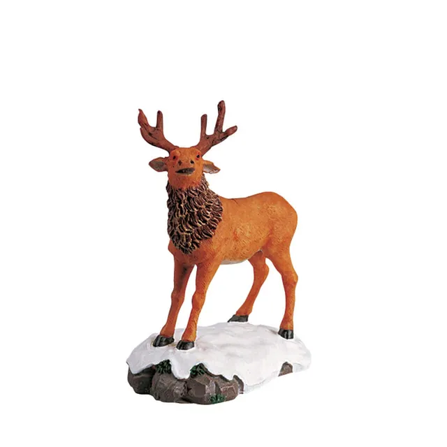 lemax-stag-miniatur-hirschfigur-f-r-weihnachts-und-miniaturd-rfer image 1