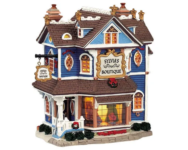 lemax-sylvia-s-boutique-weihnachtsdorf-laden image 1