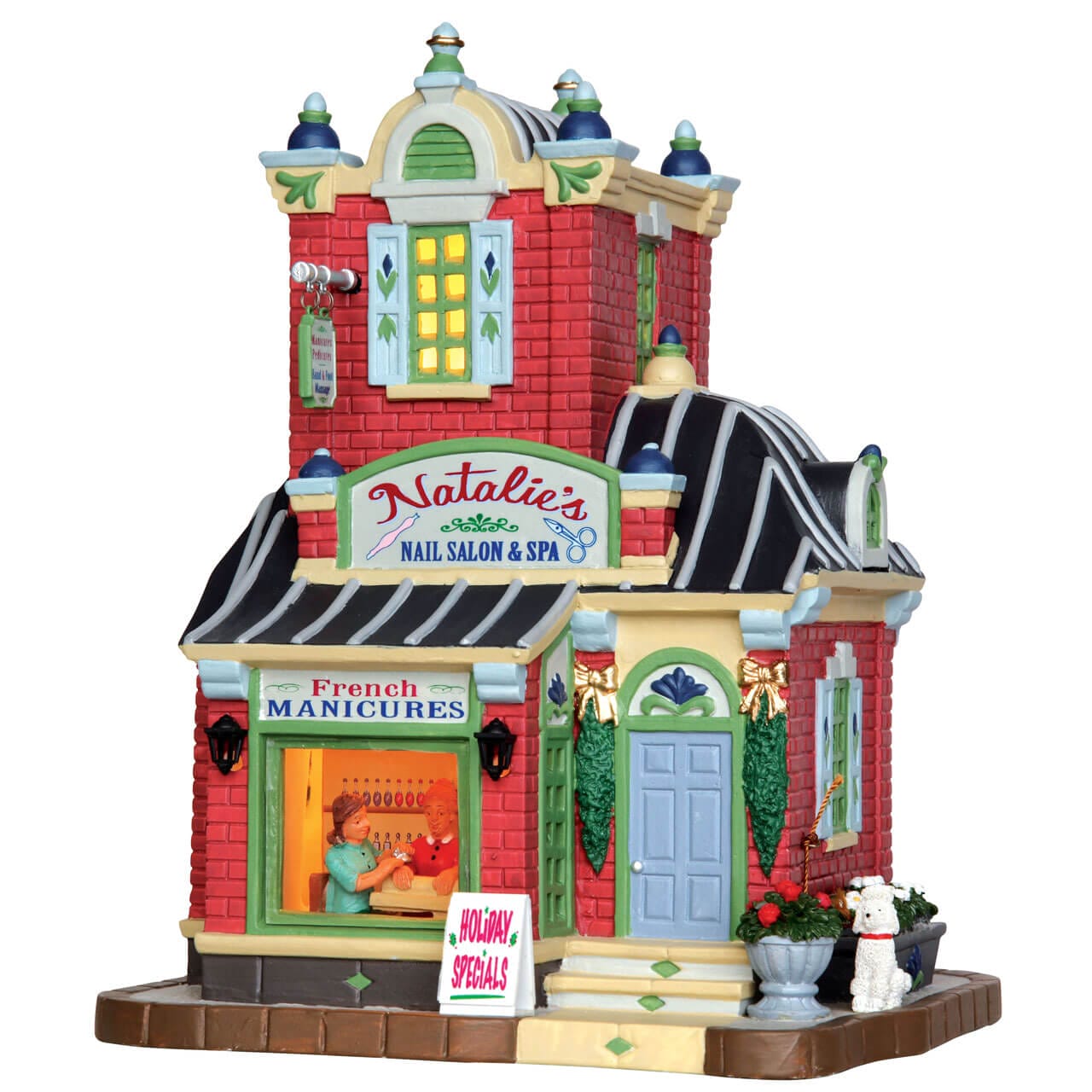 lemax-natalie-s-nail-salon-spa-caddington-miniaturhaus image 1