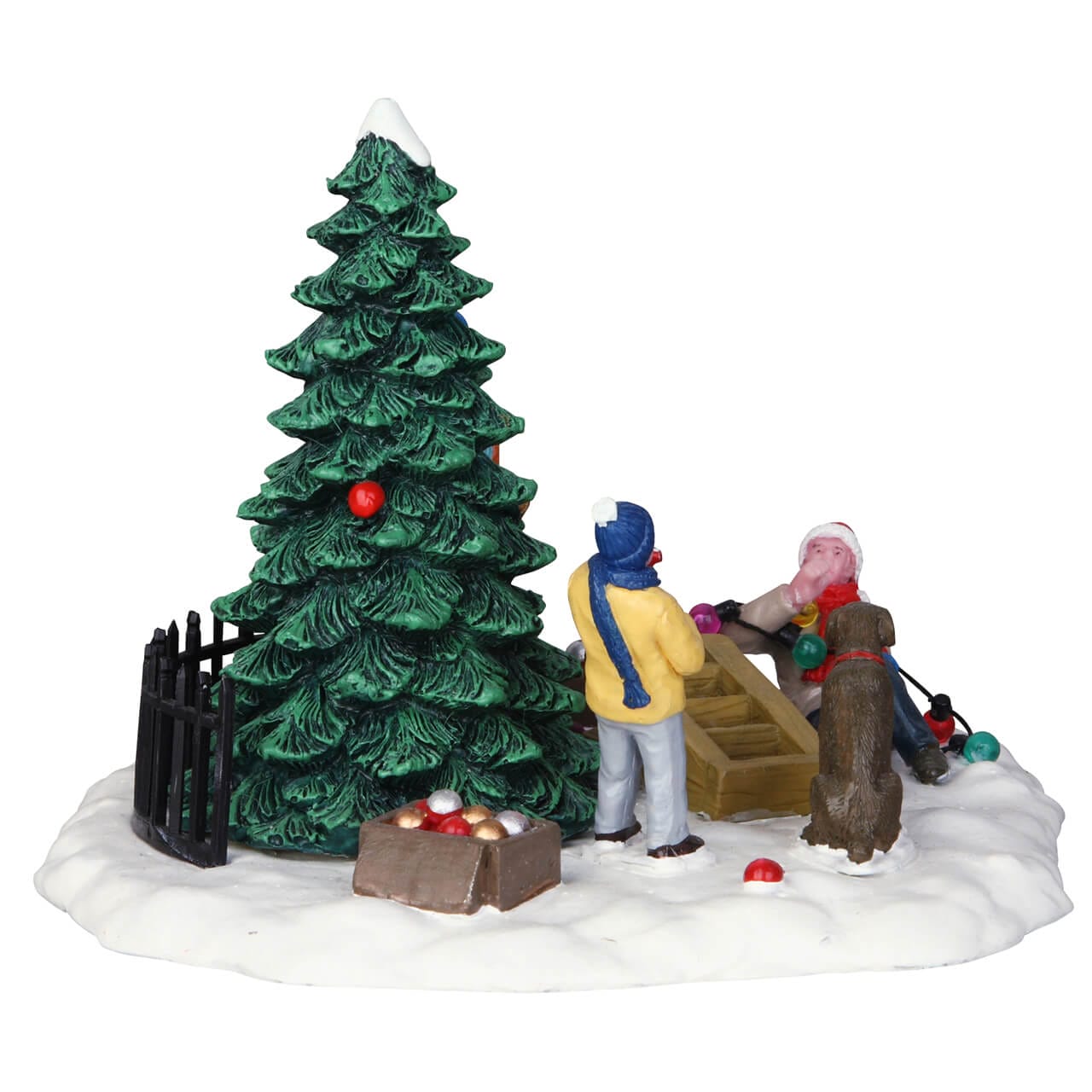 lemax-tree-trimming-trouble-miniatur-figur-weihnachten image 3