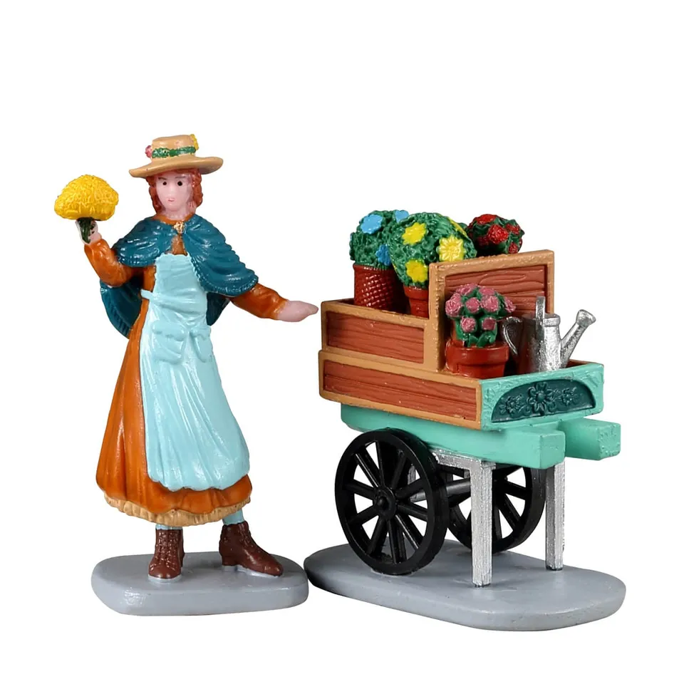lemax-merry-s-garden-cart-caddington-blumenverk-uferin-6-5-cm image 1