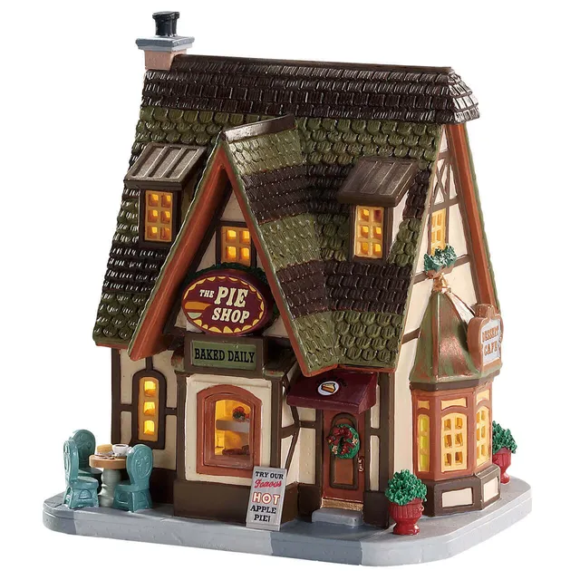 lemax-the-pie-shop-beleuchteter-miniatur-kuchenladen image 1