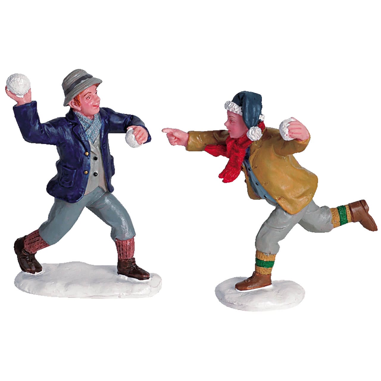 lemax-snowball-fun-set-of-2-caddington-miniatur-figuren image 2