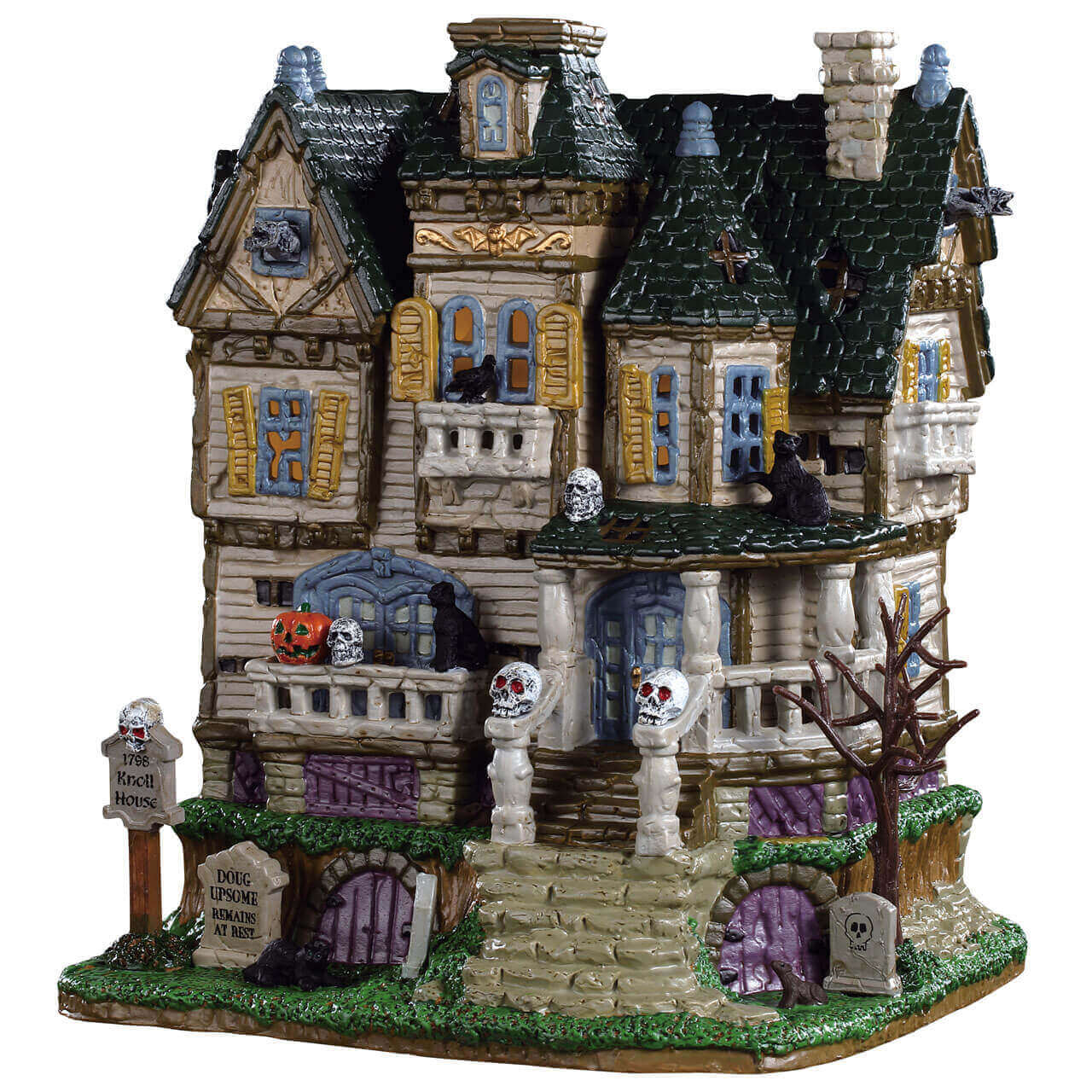 lemax-the-haunted-knoll-spooky-town-gruselhaus image 1