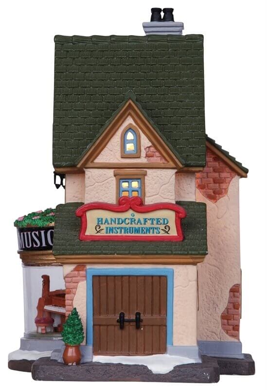 lemax-gilbert-s-piano-music-store-beleuchtetes-haus image 3