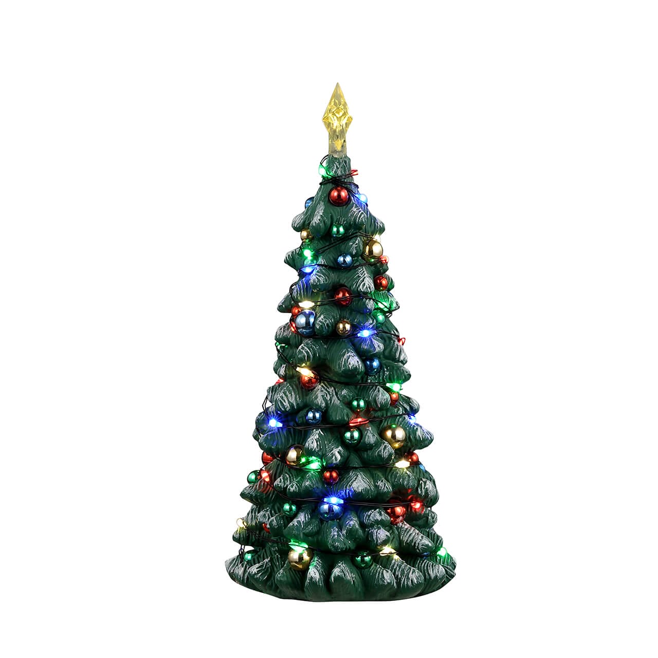 lemax-snowy-christmas-tree-beleuchteter-dorf-weihnachtsbaum image 2