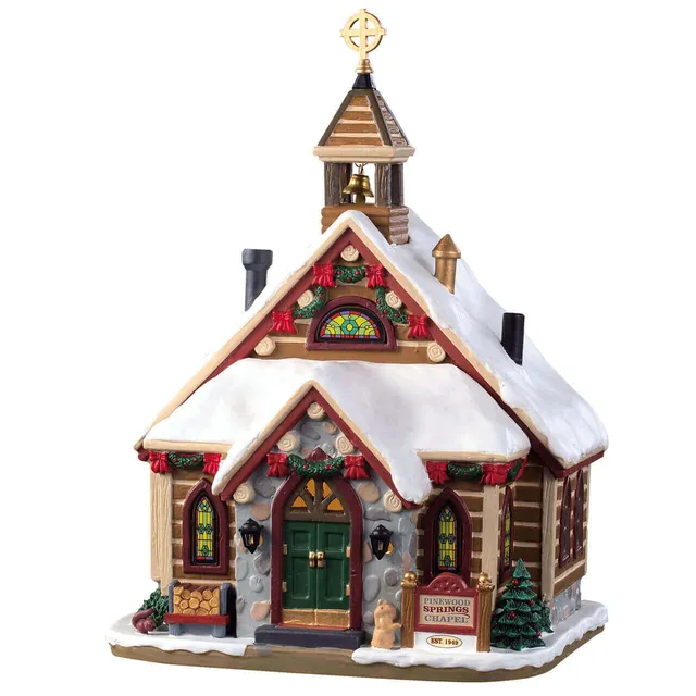 lemax-pinewood-springs-chapel-miniaturhaus image 1