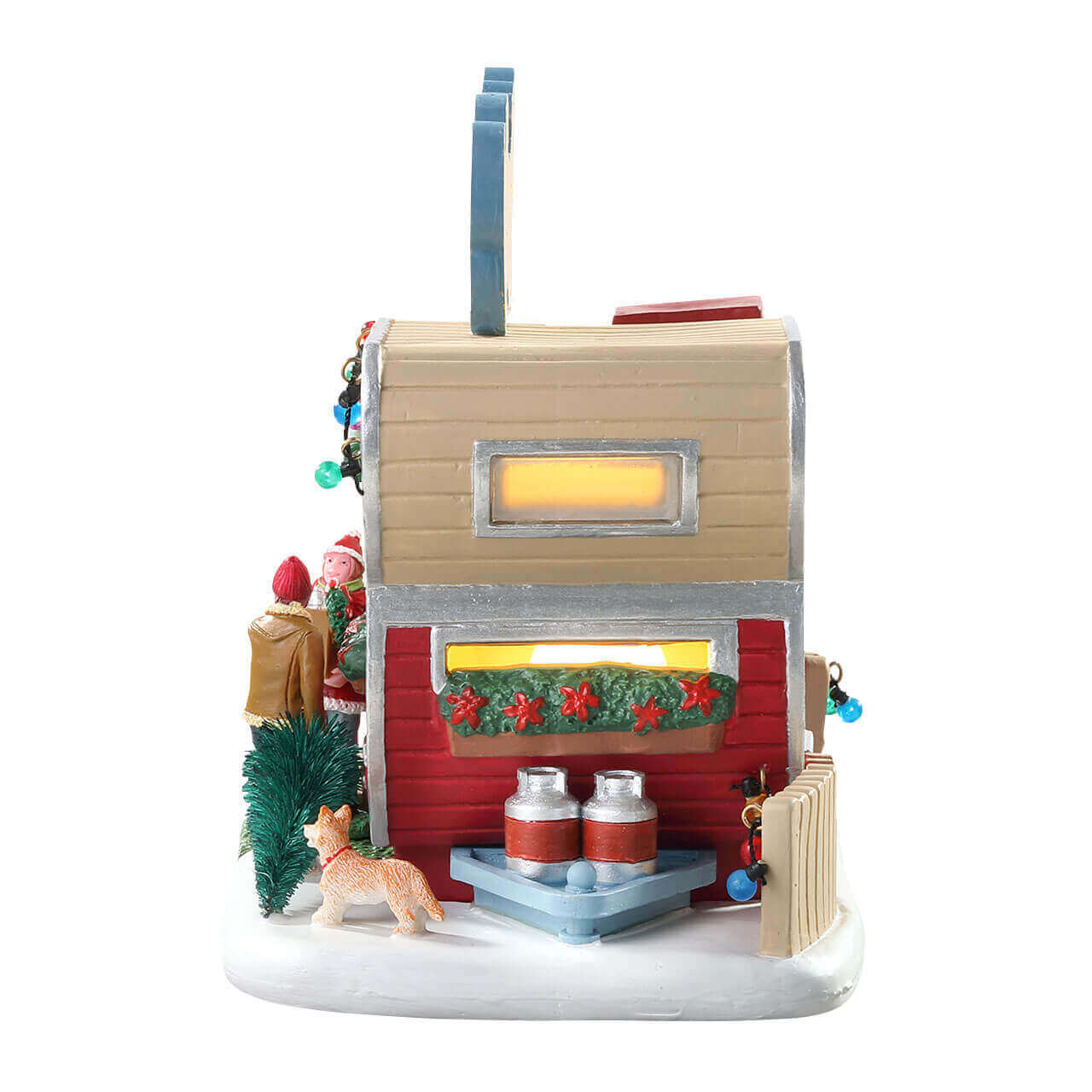 lemax-camper-christmastime-miniatur-wohnmobil-weihnachtsszene image 2