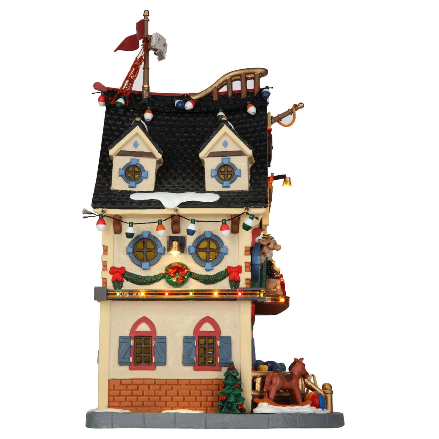 lemax-noah-s-ark-toys-beleuchteter-spielzeugladen-weihnachtsdorf image 2