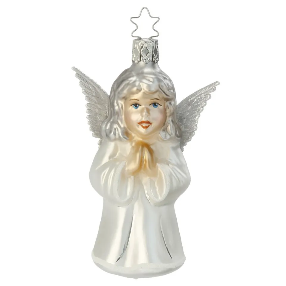 inge-glas-ich-sch-tze-dich-christbaumkugel-10-5-cm-silber image 1