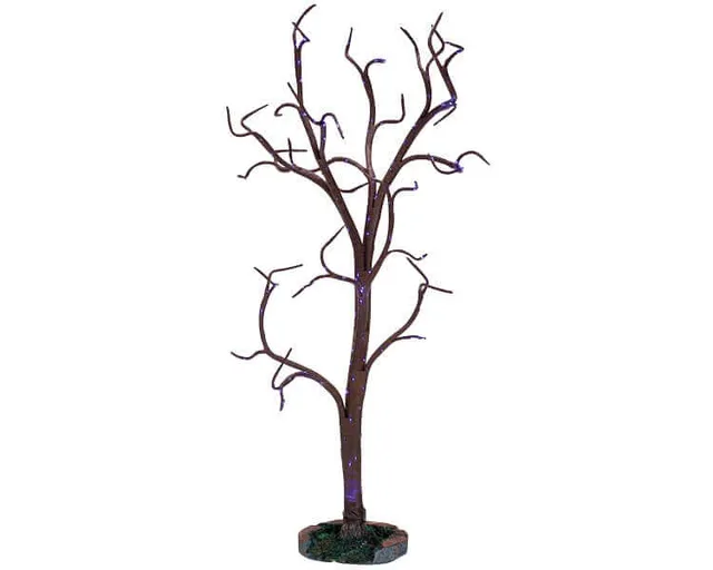 lemax-fibre-optic-tree-large-beleuchteter-glasfaser-baum-f-r-spooky-town image 1
