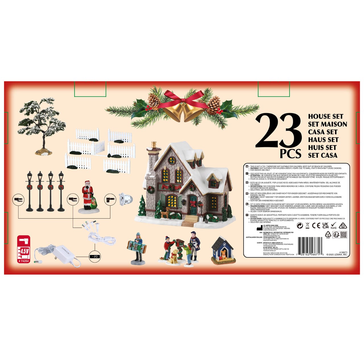 lemax-white-christmas-set-miniatur-set-haus-und-figuren image 3