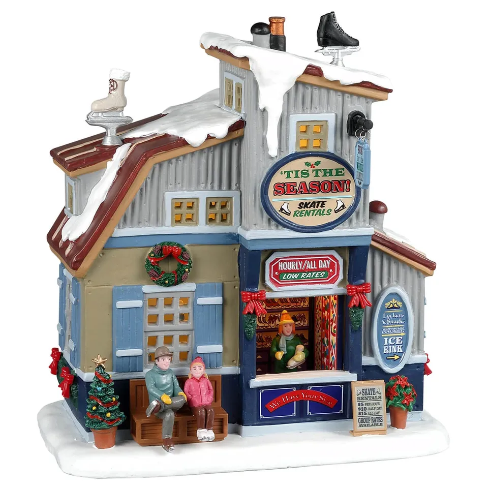 lemax-tis-the-season-skate-rentals-caddington-miniaturhaus image 1