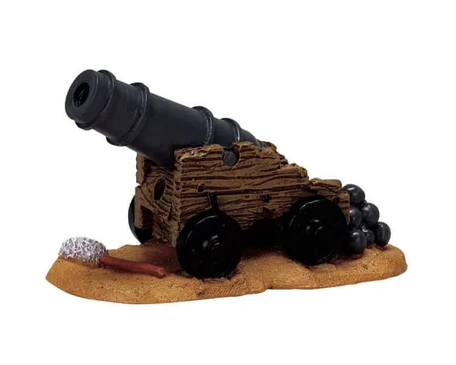 lemax-cannon-spooky-town-zubeh-r-miniatur-kanone image 1