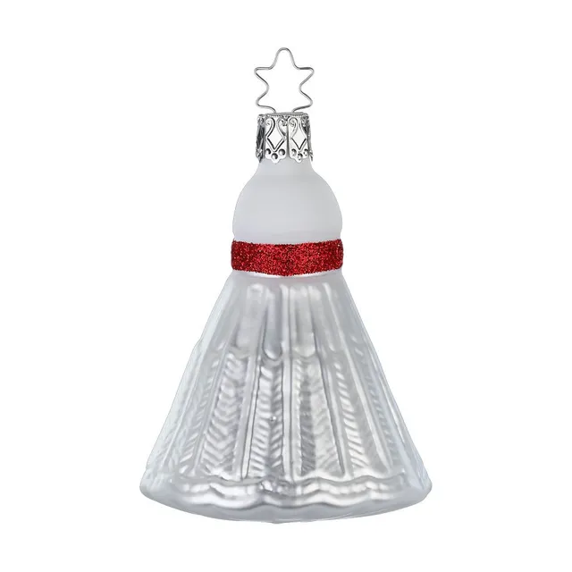 inge-glas-federball-christbaum-anh-nger-aus-glas-9-cm-wei image 1