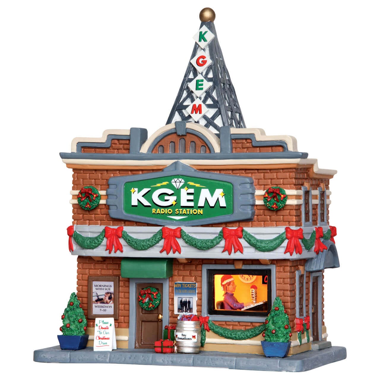 lemax-kgem-radio-station-miniatur-geb-ude image 1