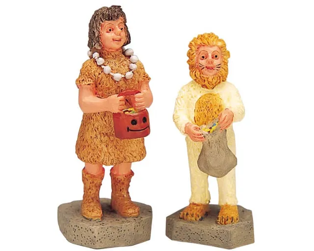 lemax-lion-caveman-spooky-town-miniatur-figur image 1