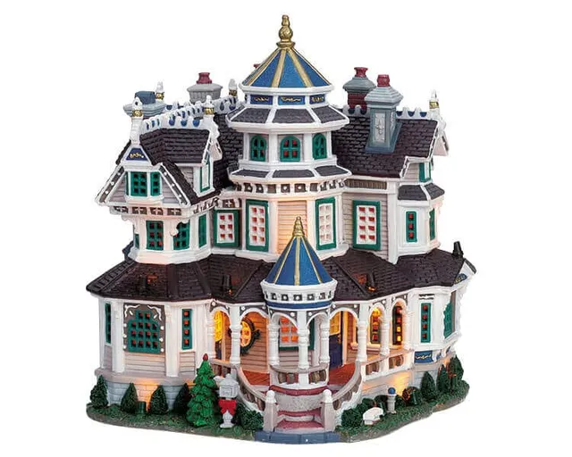 lemax-bentley-estate-beleuchtetes-miniaturhaus image 1