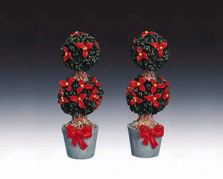 lemax-round-shaped-topiaries-miniatur-buchsb-ume-rund image 1