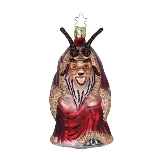 inge-glas-krampus-mit-mantel-glasfigur-12-cm image 1