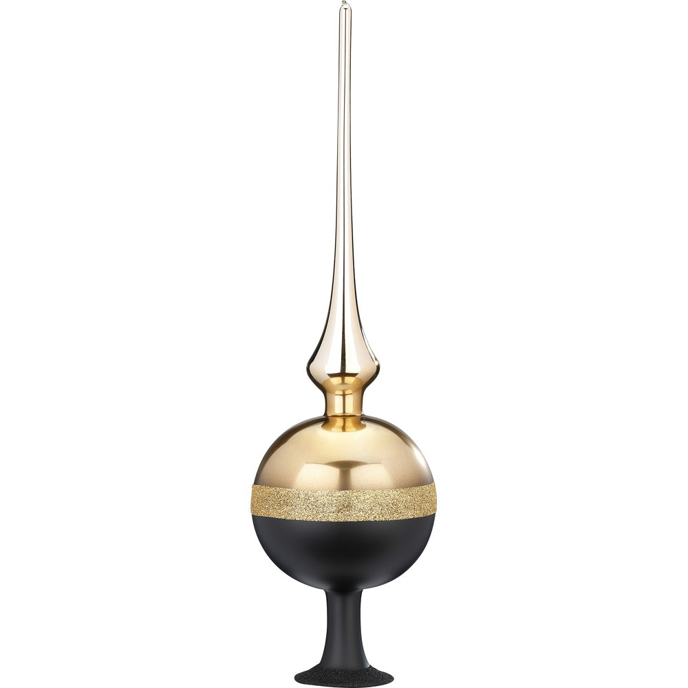 inge-glas-horizont-christbaumspitze-10-x-36-cm-gold image 1