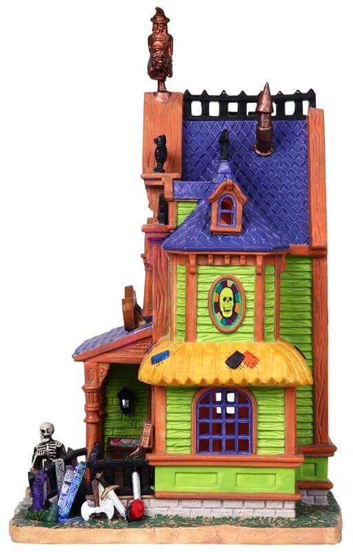 lemax-agatha-s-costume-crypt-beleuchtetes-gruselhaus-spooky-town image 2