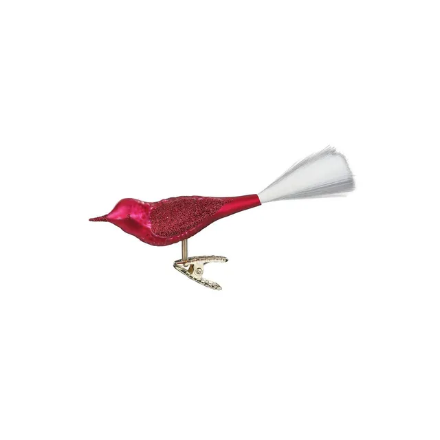inge-glas-vogel-christbaumkugel-ochsenblut-matt-10-cm image 1