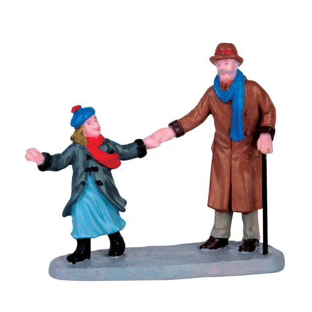lemax-let-s-go-grandpa-weihnachtsfigur image 1