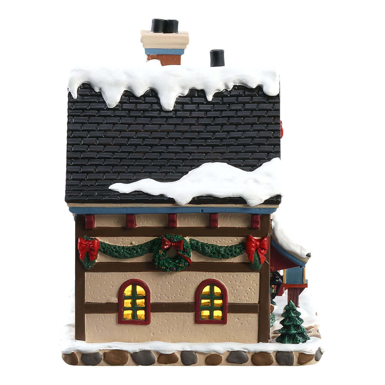 lemax-cozy-christmas-eve-miniaturhaus-weihnachtsdorf image 3