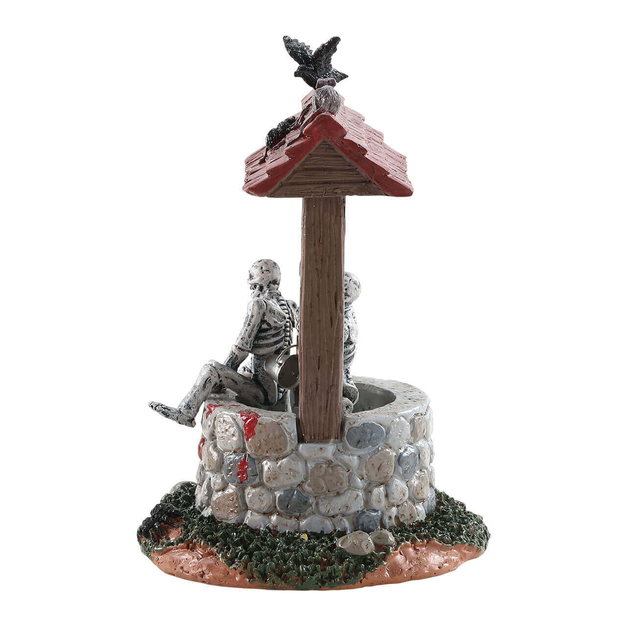 lemax-spooky-town-ghouls-in-well-grusel-brunnen-figur image 2