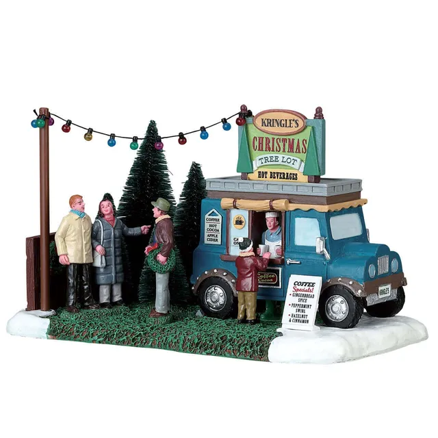 lemax-kringle-s-christmas-tree-lot-weihnachtsbaumverkauf-f-r-winterdorf image 1